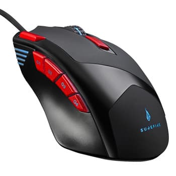 Rato Gaming Eagle Claw 3200DPI 9 Botões RGB LED