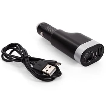 Carregador Isqueiro Auto USB-A 6 em 1