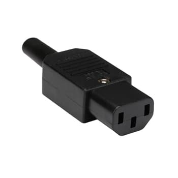Ficha AC Fêmea 10A Tipo UPS