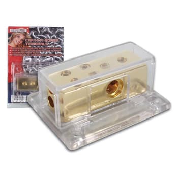 Terminais de Alta Amperagem Hi-Fi para Automóveis