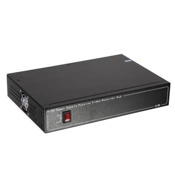 Conjunto 4 Canais Vídeo/Alimentação com Fonte 12V Integrada