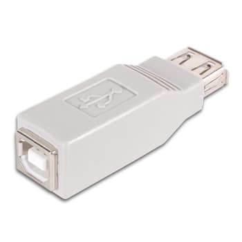 Adaptador USB-A Fêmea / USB-B Fêmea