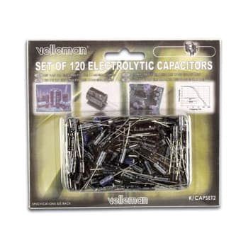 Set Condensadores Eletrolíticos 120un