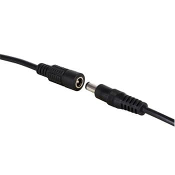 Conector DC com cabo Macho/Fêmea