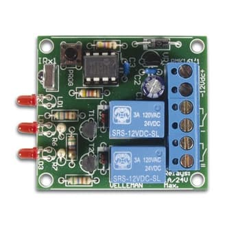 Receptor Remoto por IR 2 canais