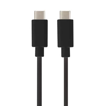 Cabo USB-C 2.0 Macho / Macho Preto 1m