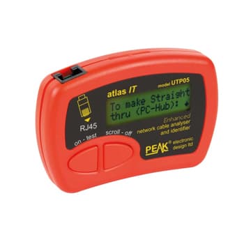 Testador Identificador Profissional de redes CAT5, CAT5E,6