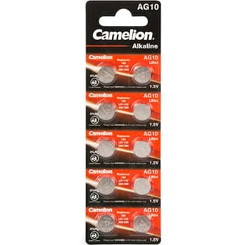 Pilhas LR1130/AG10 1.5V-68mAh Relógios 10un