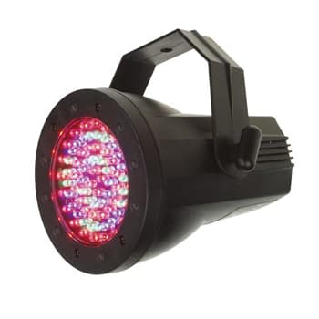 Projetor LED Par36 ABS com 4 Canais DMX