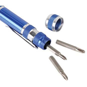 Conjunto de Mini Chave de Precisão 9 em 1 Formato de Bolso