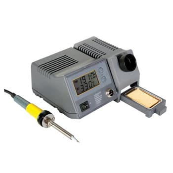 Estação Soldadura c/ LDC e Aquecedor Cerâmica 48W 150-450ºC