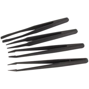 Conjunto de 4 Pinças Não Condutoras