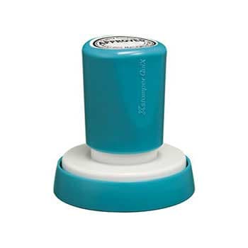 Carimbo Redondo 38mm Preto Xstamper Quix Q53B 1un