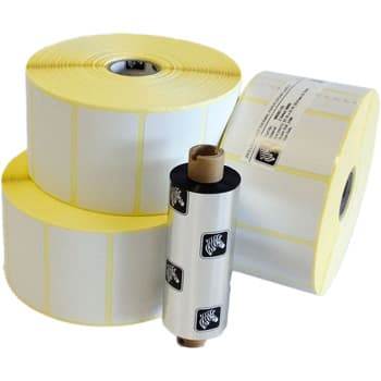 Etiquetas 076x51 D25mm 2000T Papel MatePremium ZEBRA 12 Rol