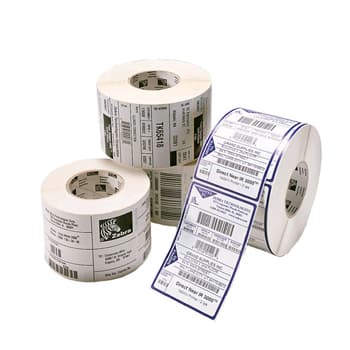 Etiquetas 102x38 D76mm 2000D Térmicas Premium ZEBRA 4 Rolos